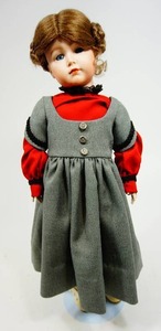 lot 78 image: Vintage Porcelain Doll