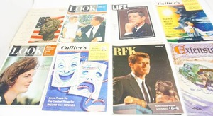 lot 123 image: Ephemeral Collection of Magazines Featuring The Kennedys