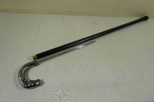 lot 17 image: Horse Head Cane Sword