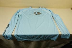 lot 75 image: Blackfish UPF Angler Long Sleeve Shirt -XL, Blue