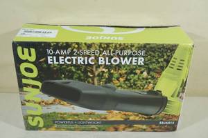 lot 78 image: Sun Joe 10-Amp All-Purpose Electric Blower