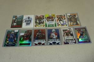 lot 155 image: Insert Football Cards - Autos, Jersey, Numbered - Ryan
