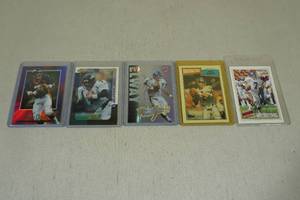 lot 164 image: John Elway Football Cards