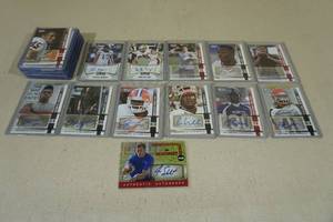 lot 176 image: Rookie Football Auto Insert Cards - Long, Crowell