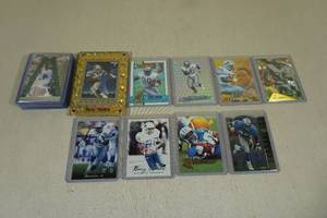 lot 178 image: Barry Sanders Football Cards - Inserts