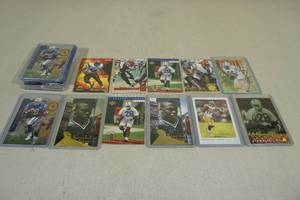 lot 182 image: Marshall Faulk Football Cards - Inserts, Rookies