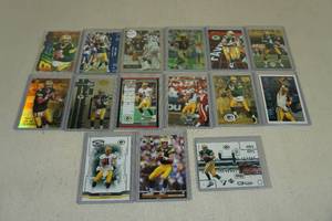 lot 195 image: Brett Favre Football Cards - Inserts