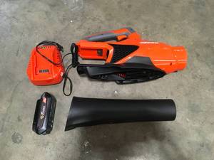 eFORCE 56V 151 MPH 526 CFM Cordless Battery Blower with 2.5Ah Battery and Charger by ECHO Customer Returns See Pictures