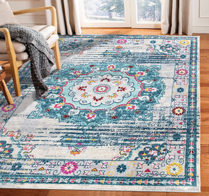 lot 308 image: Signature Loom Shayna Traditional Boho Area Rugs, 8x10