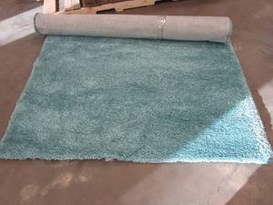 lot 304 image: 6 x 9 Shag SG180 Rug - Safavieh in Aqua Blue
