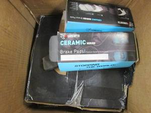 lot 328 image: R1 Concepts 4 Rotors Type W & Brake Pads (OPEN BOXES)
