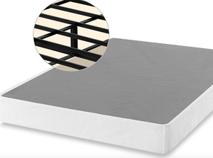 lot 364 image: ZINUS 9 Inch Metal Smart Box Spring  Mattress Foundation  Strong Metal Frame  Easy Assembly, Queen (OPEN BOX)