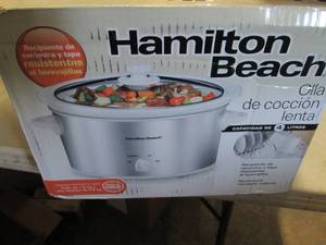 Hamilton Beach 4-Qt. Slow Cooker op...