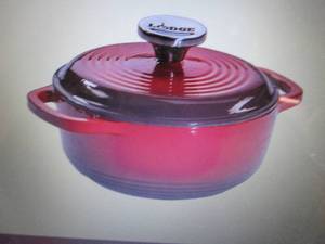 Lodge 6-Qt. Enameled Cast Iron Dutc...