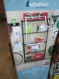 Whitmor Supreme 5-Shelf Storage Uni...