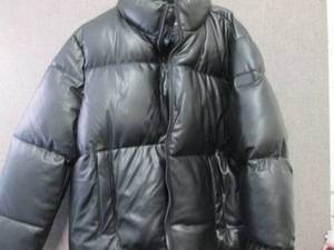 Sean John Mens Faux-Leather Puffer...