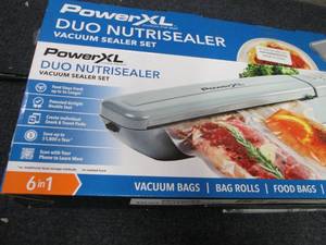 PowerXL Duo NutriSealer open box ...