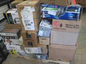 Pallet of Items with Issues for Rep...