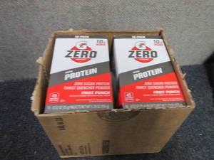 4- 10 pks Gatorade Zero with Protei...