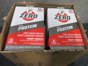4- 10 pks Gatorade Zero with Protei...