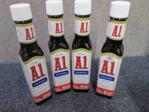 4- 5 oz Bottles A1 Sauce Best Date ...