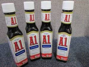 4- 5 oz Bottles A1 Sauce Best Date ...