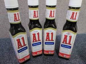 4- 5 oz Bottles A1 Sauce Best Date ...