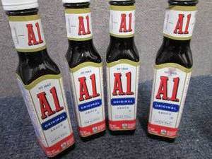 4- 5 oz Bottles A1 Sauce Best Date ...