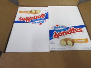 2- 40 Boxes Hostess Donettes Crunch...