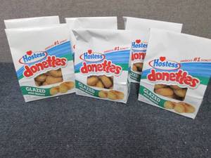 6- 10.5 oz Bags Hostess Donettes...
