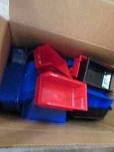 Box of Assorted Small Organizing Bi...