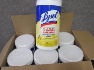 LYSOL Disinfecting Wipes Canister,...