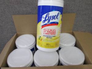 LYSOL Disinfecting Wipes Canister,...