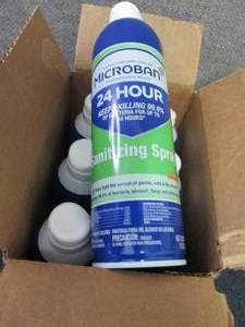 Microban 24-Hour Disinfectant Sanit...