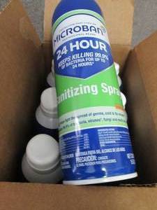 Microban 24-Hour Disinfectant Sanit...