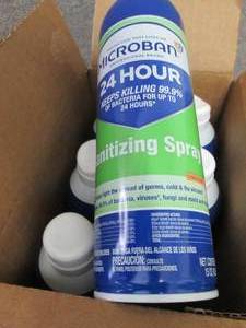 Microban 24-Hour Disinfectant Sanit...
