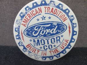 Circular Ford Motor Co. Metal Sign...
