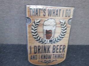 Metal Beer Sign...