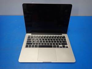 Apple&nbspMacBookPro12,1 A1502 MF839LLA &nbspINTEL(R) CORE(TM) I5-5257U CPU  2.70GHZ  8GB DDR3 RAM  251GB SSD  13.0 screen with 2560 x 1600 resolution  keys have wear  Includes IOS  No charger
