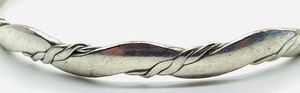 lot 68 image: Sterling Silver Bangle Bracelet