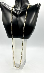 lot 4 image: Gorgeous and Long 14K Necklace