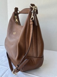 lot 48 image: Coach Hobo Leather Handbag
