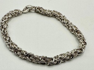 lot 99 image: Handmade Sterling Silver Bracelet