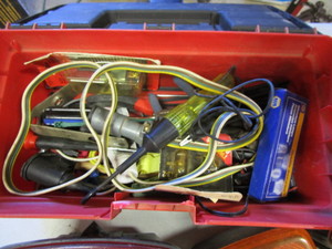 Large Lot of Trailer Lights & Wiring Items