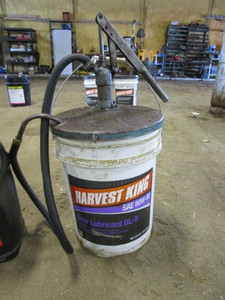 Approx. 7 Gallons Gear Oil & Bucket Pump