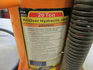 20ton Air Over Hydraulic Jack