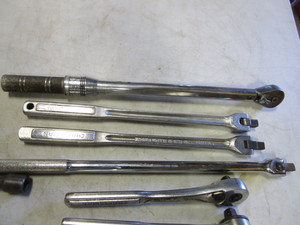 12 Ratchets, Breaker Bars, Extensions & Misc.