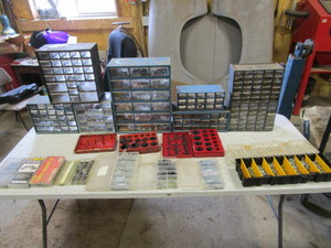 Large Lot of Organizers & Hardware