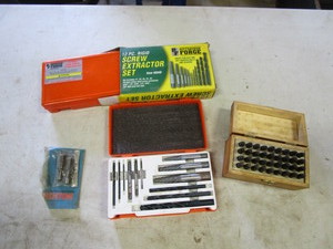 Screw Extractor Sets & Letter Stamps