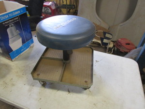 Rolling Shop Stool